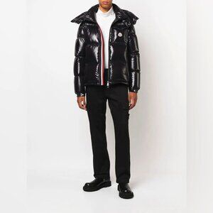 Moncler Montbeilard Men's Black Down Jacket